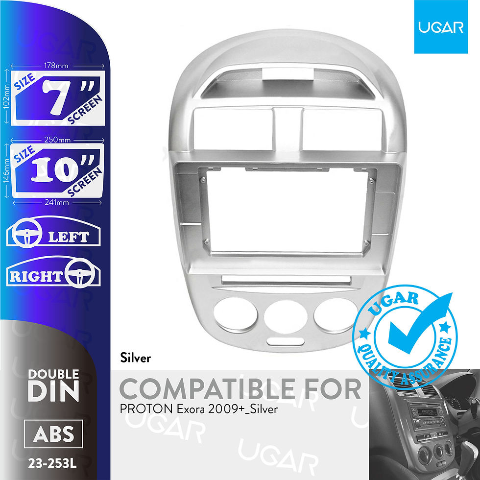 7"/10" Compatible for PROTON Exora 2009+_Silver