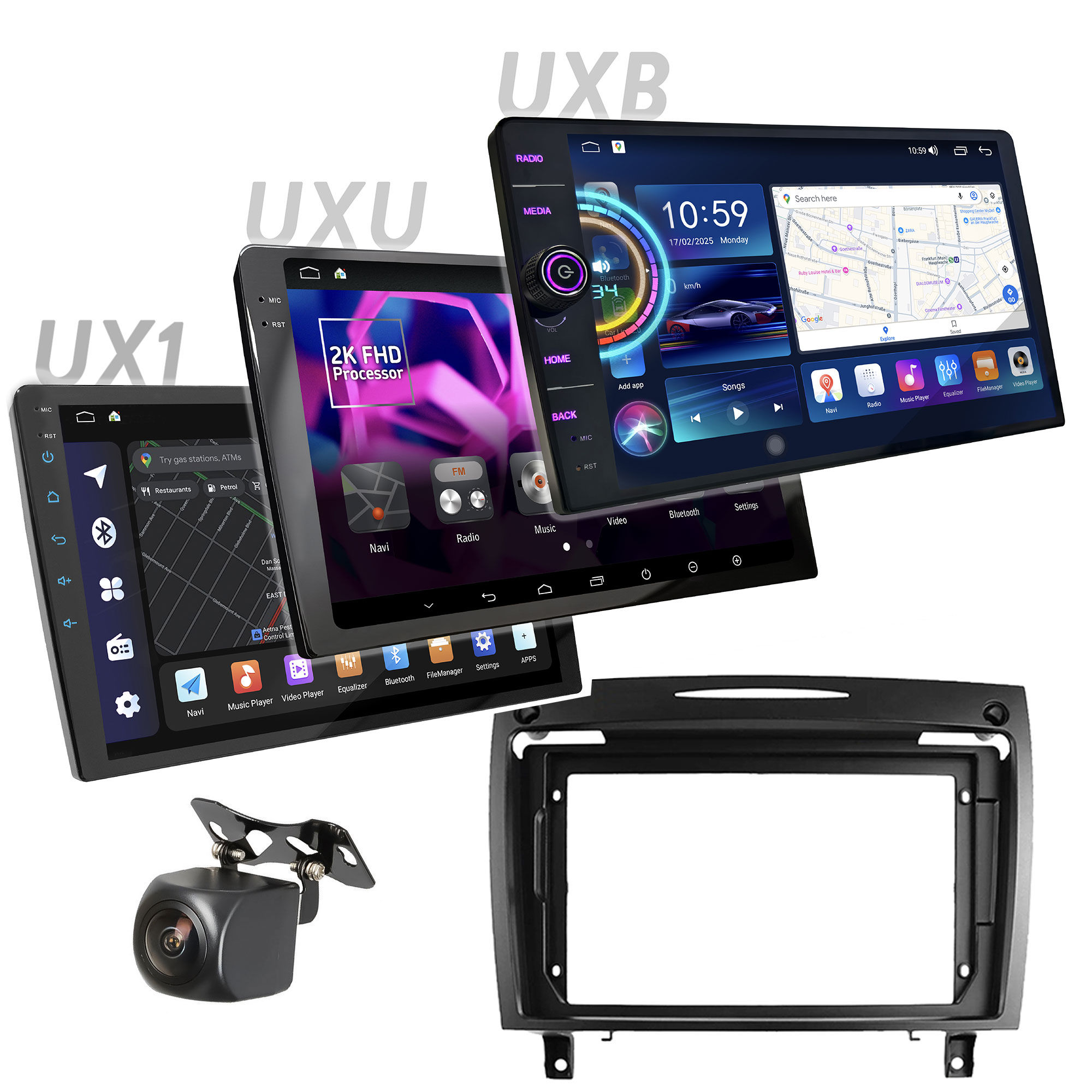 UX Compatible for MERCEDES-BENZ SLK (R171) 2004-2011