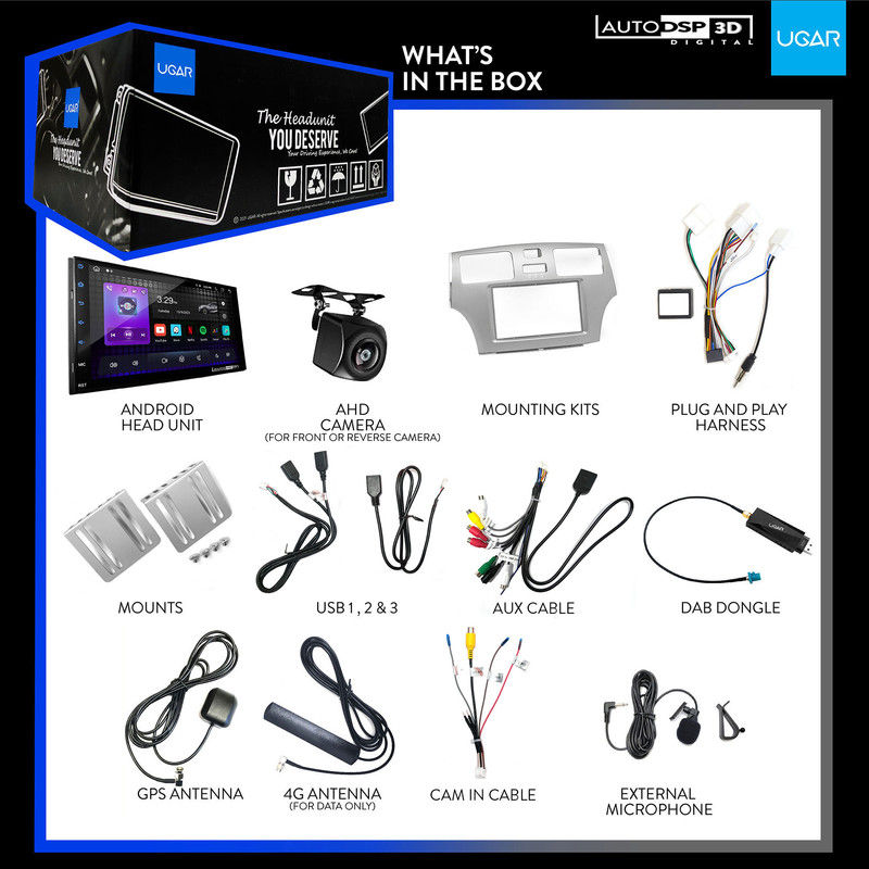 Thumbnail: Toyota Windom 2001-2006 7 Inch Android 13 DSP 4GB +64GB Car Radio HD Full Touc