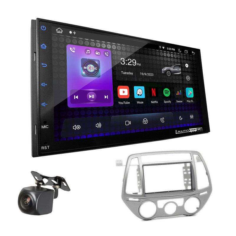 Hyundai i-20 2012-2014 7 Inch Android 13 DSP 4GB +64GB Car Radio HD Full Touch