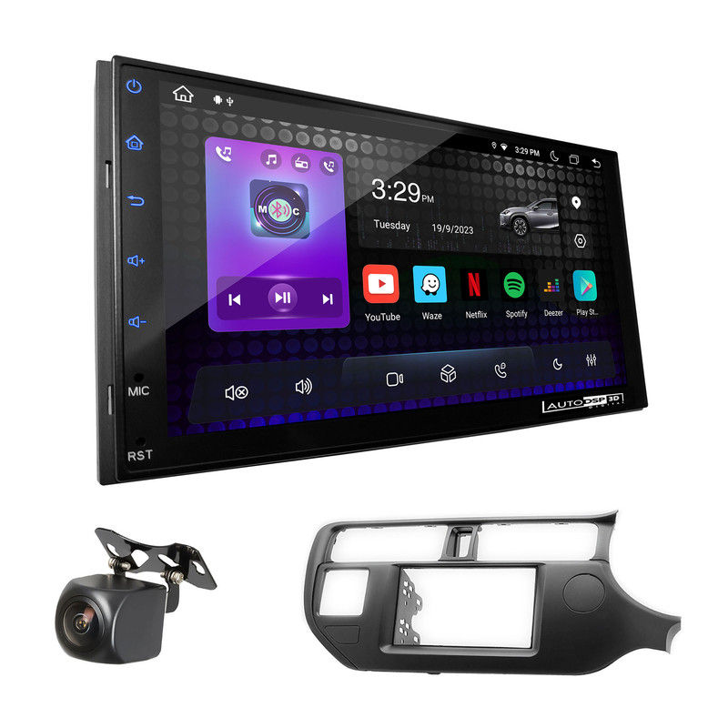 KIA Rio (UB), K3, Pride 2011-2015 (Right Wheel) 7 Inch Android 13 DSP 4GB +64G