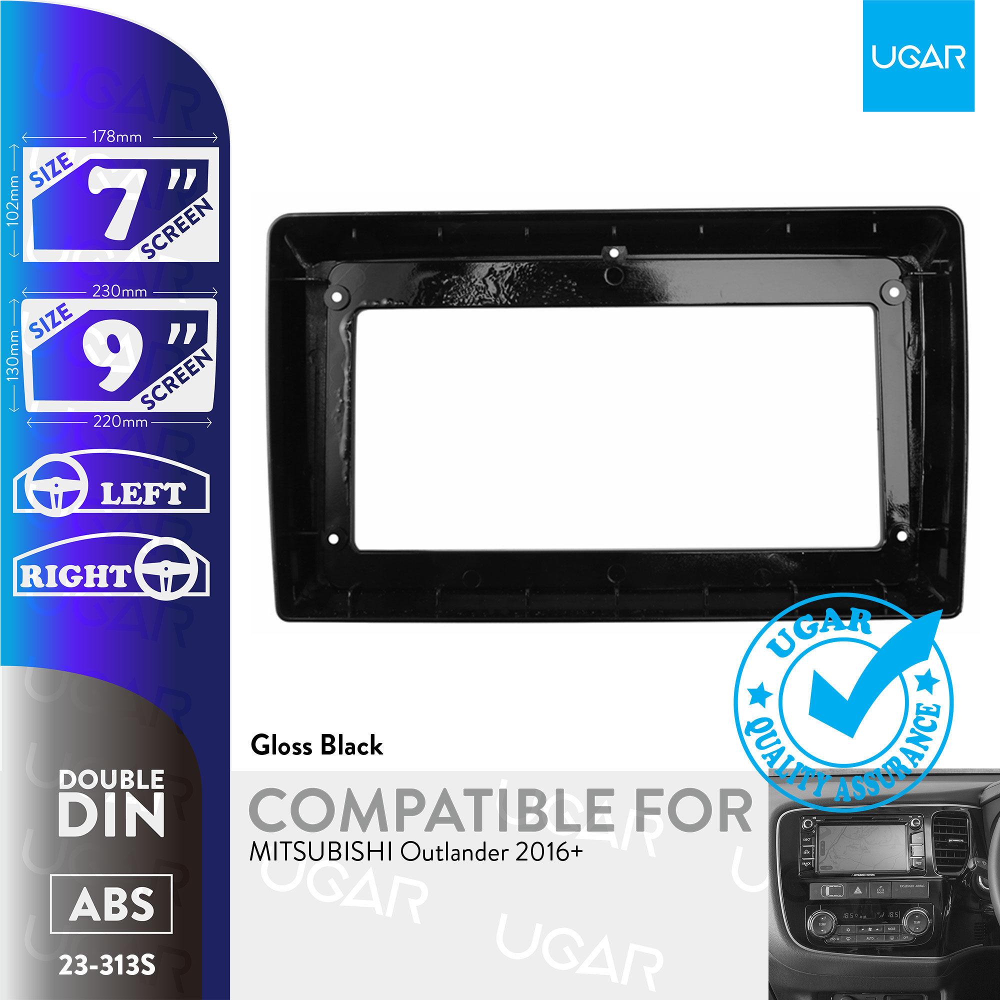 7"/9" Compatible for MITSUBISHI Outlander 2016+