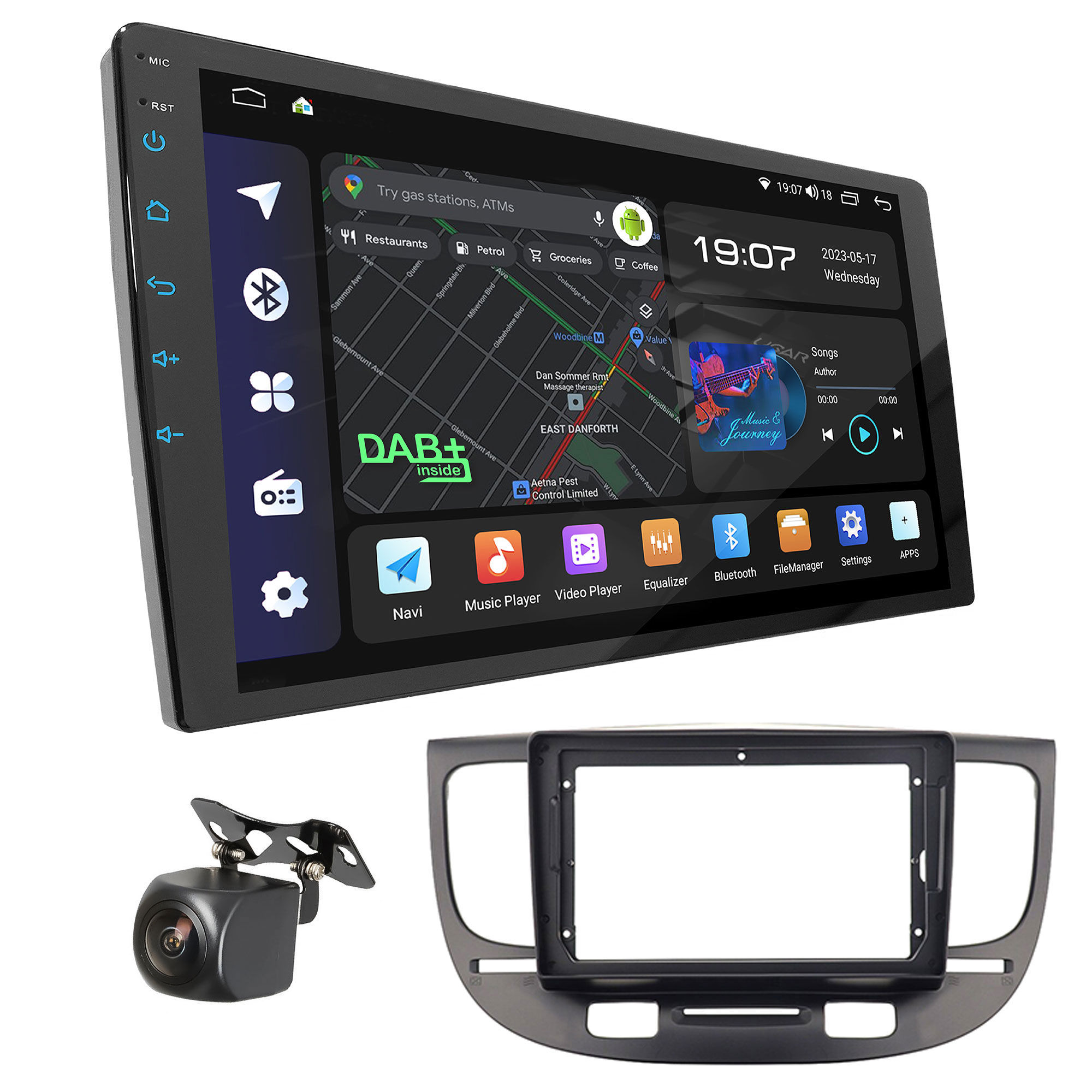 <UX1> KIA RIO MORING 2005-2007 Black