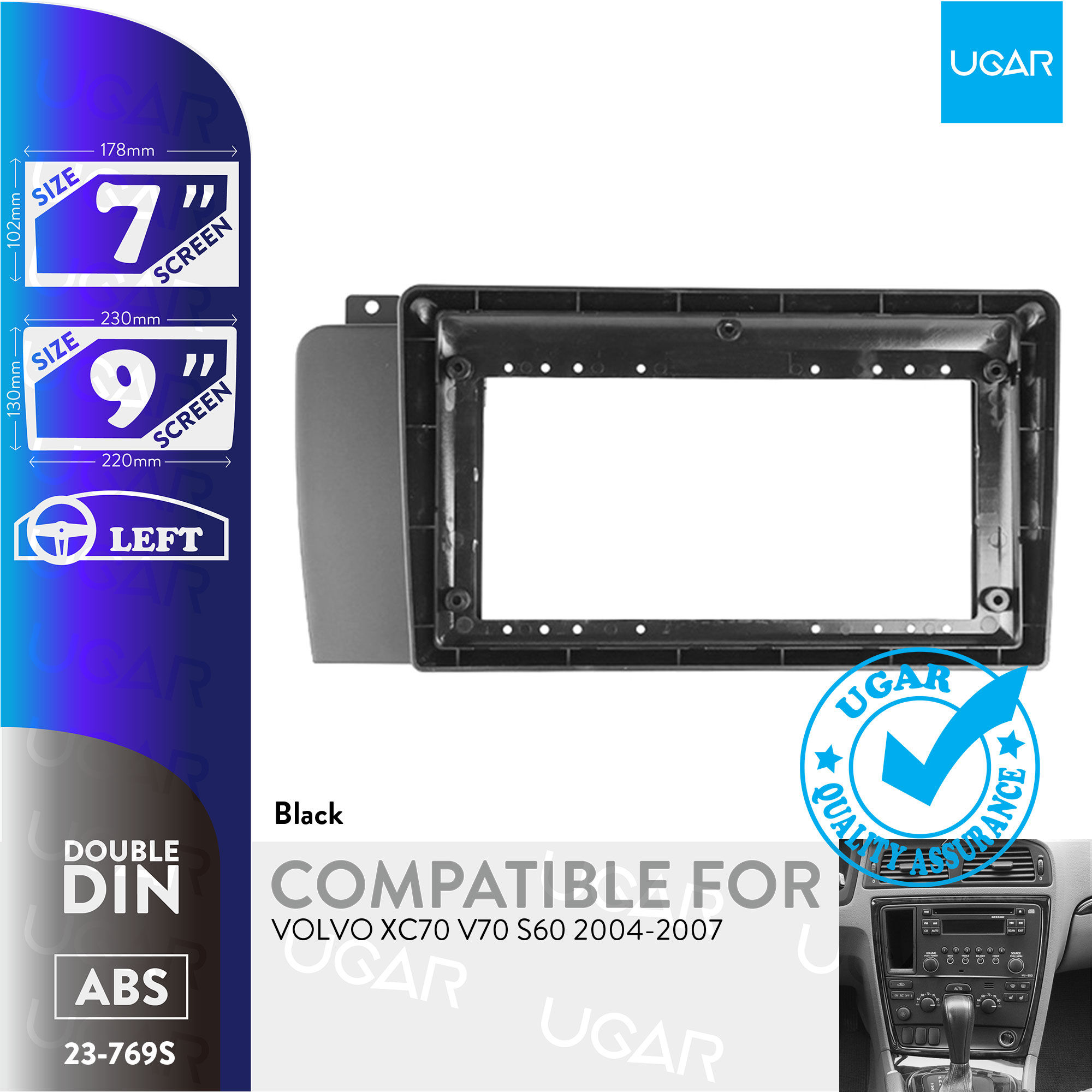 7"/9" Compatible for VOLVO XC70 V70 S60 2004-2007