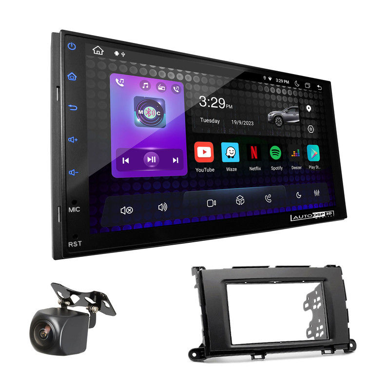 Toyota Sienna 2010-2014 7 Inch Android 13 DSP 4GB +64GB Car Radio HD Full Touc