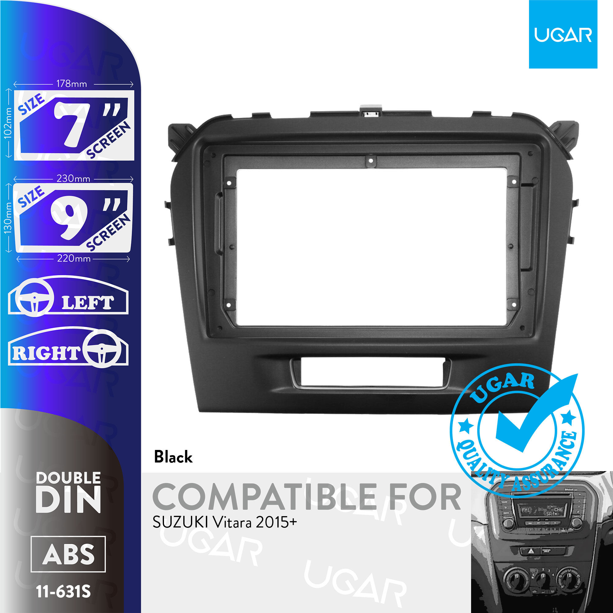 7"/9" Compatible for SUZUKI Vitara 2015+