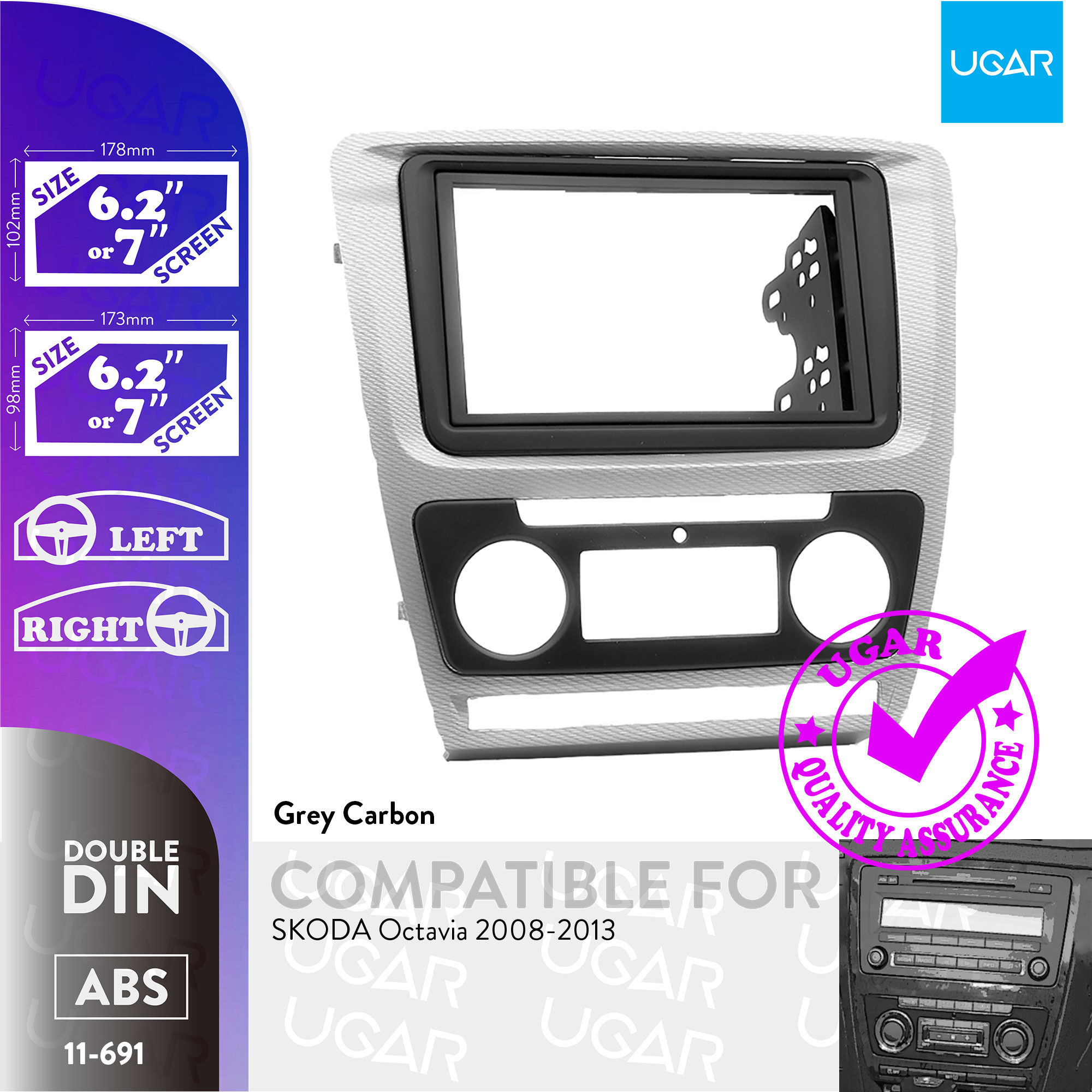 11-691 for SKODA Octavia 2008-2013 ? Dash Kit