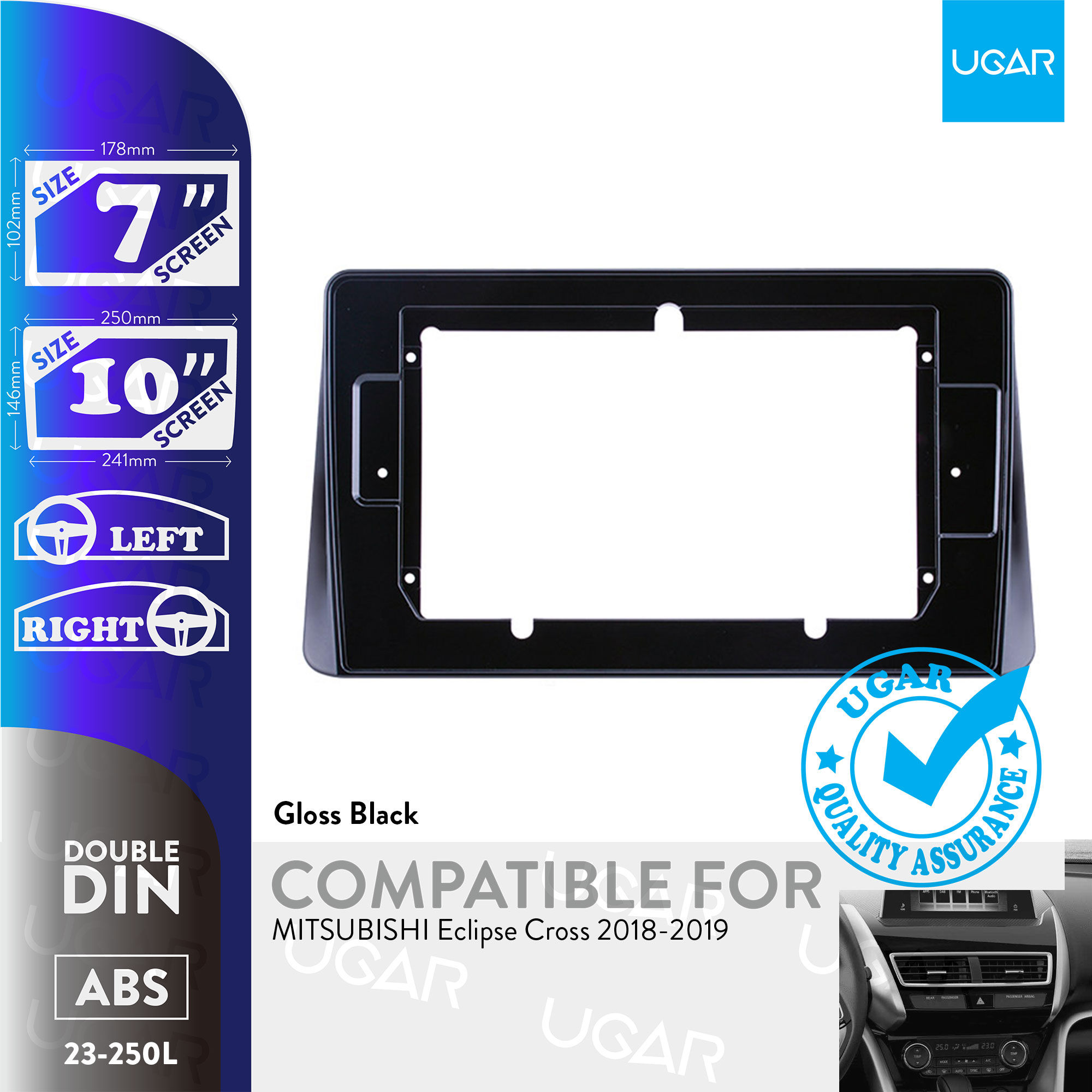 7"/10" Compatible for MITSUBISHI Eclipse Cross 2018-2019