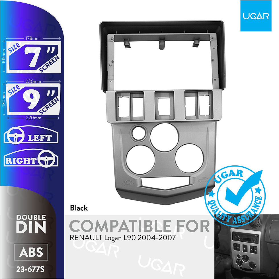 7"/9" Compatible for RENAULT Logan L90 2004-2007