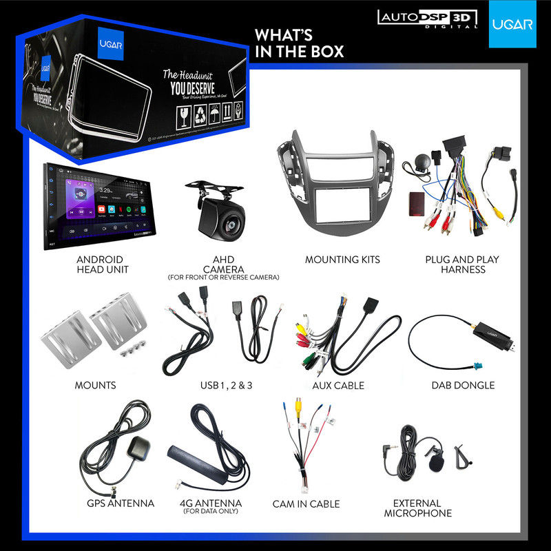 Thumbnail: Chevrolet Trax, Tracker 2013-2016 / Holden Trax 2013-2016 7 Inch Android 13 DSP