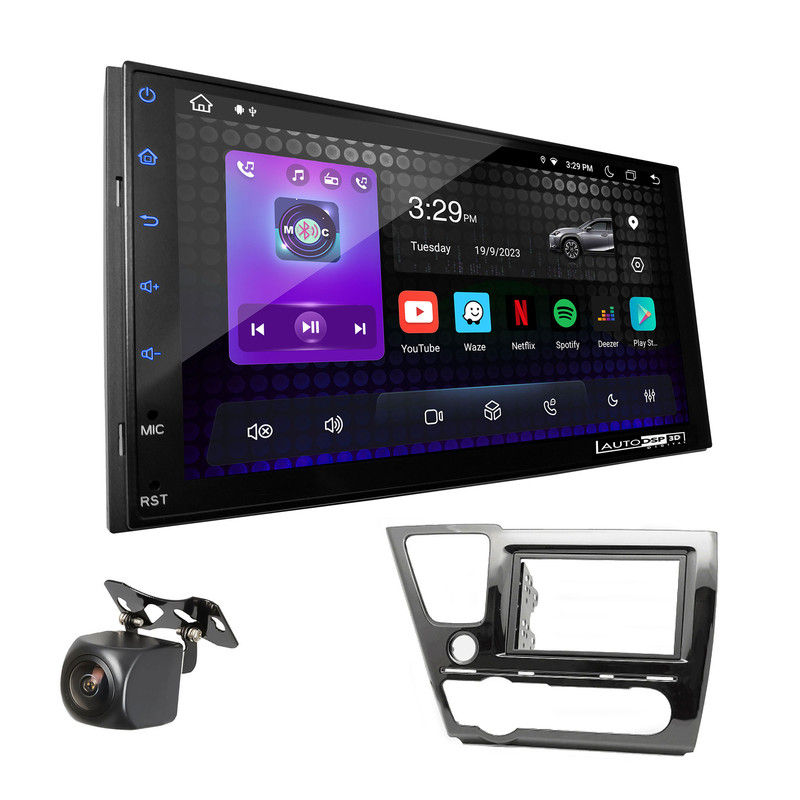 Honda Civic 2013+ (Left Wheel) 7 Inch Android 13 DSP 4GB +64GB Car Radio HD Fu