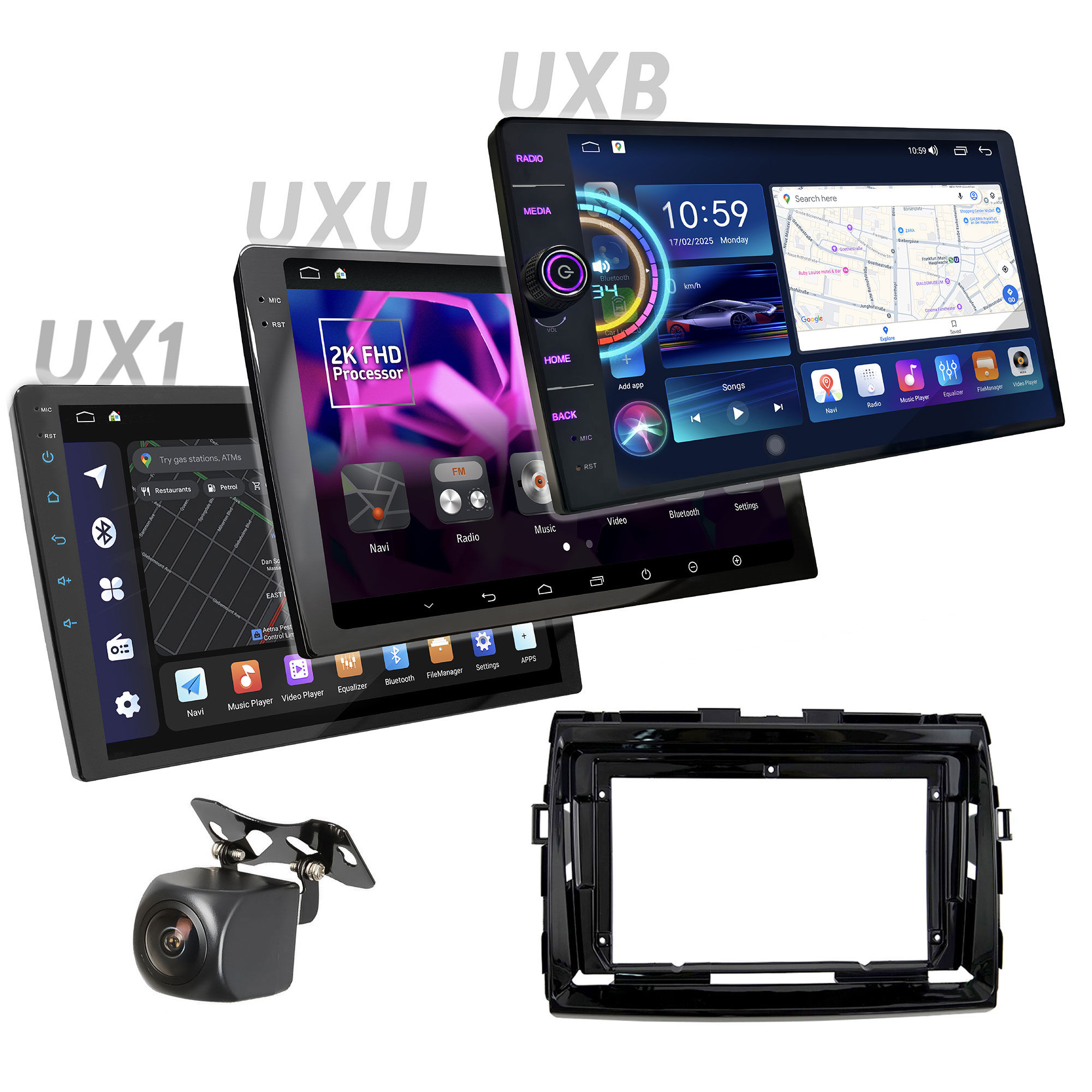 UX Compatible for TOYOTA Previa 2007+, Tarago 2007-2016; Estima 2006-2016 (Black