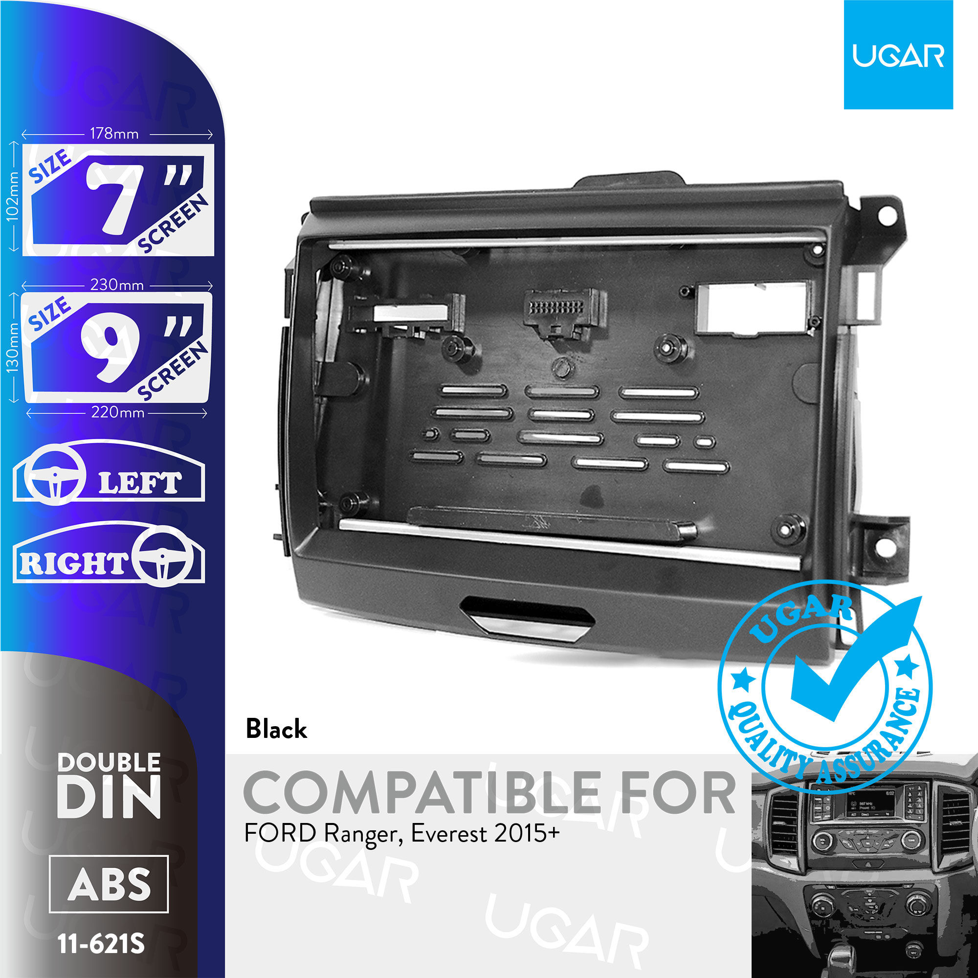 7"/9" Compatible for FORD Ranger, Everest 2015+