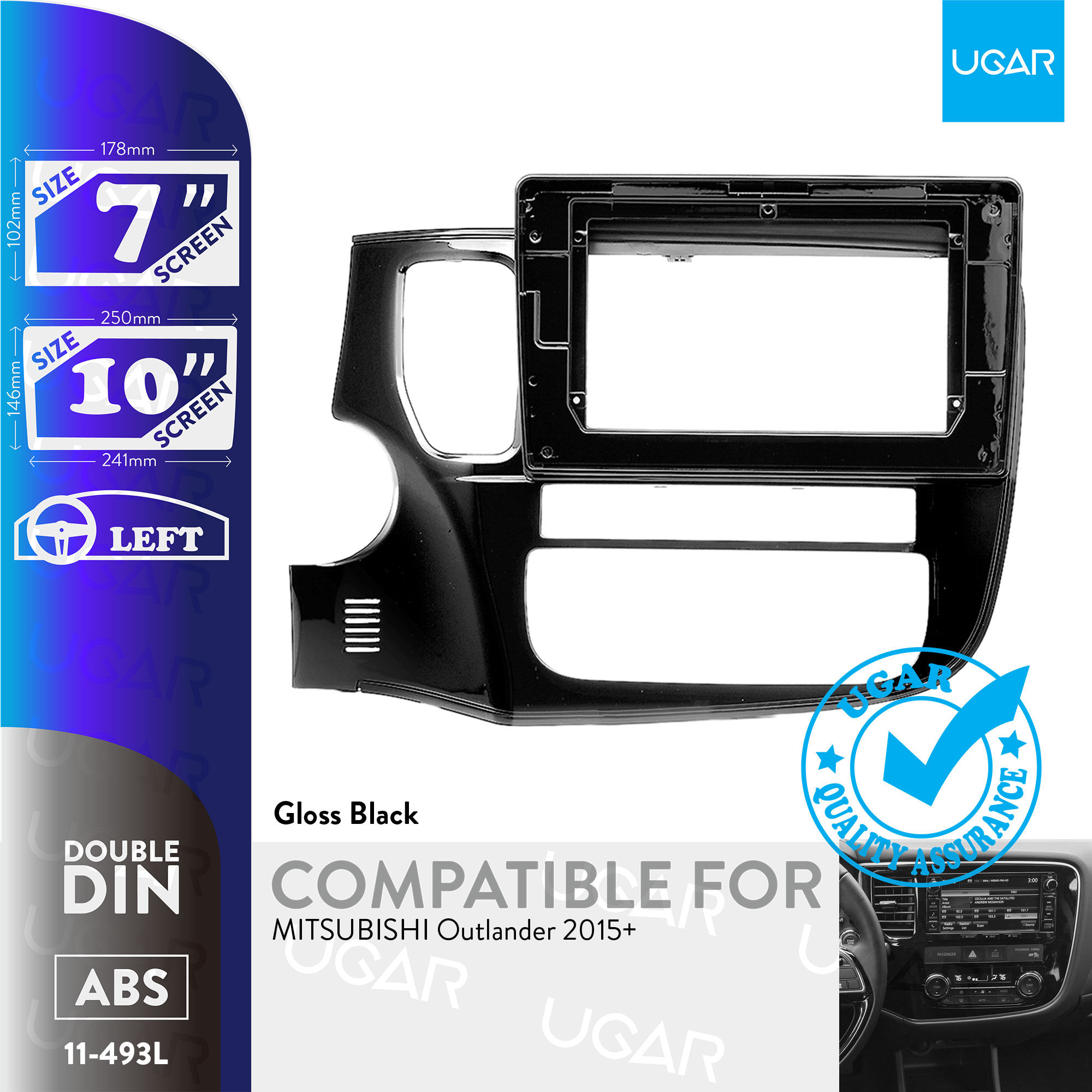 7"/10" Compatible for MITSUBISHI Outlander 2015+