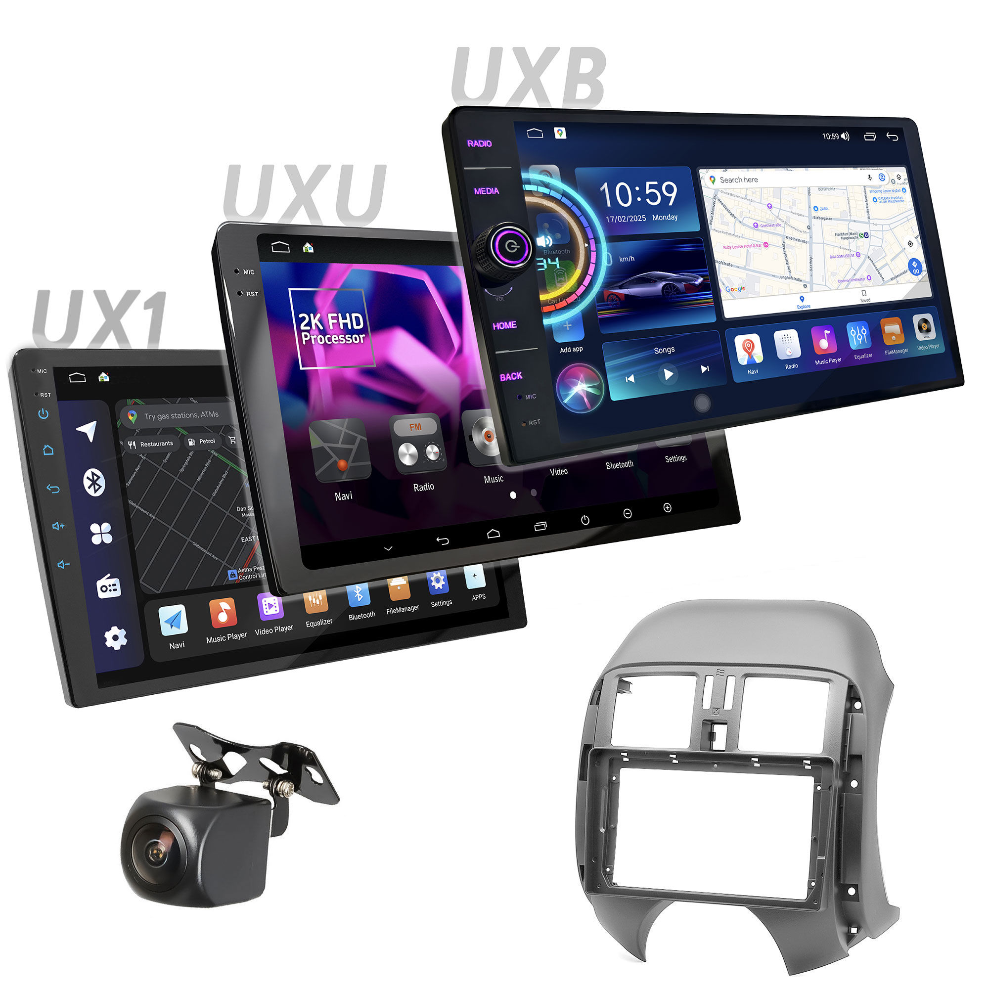 UX Compatible for Nissan Almera, Sunny 2011-2014; Latio 2012-2014 / Renault Scal