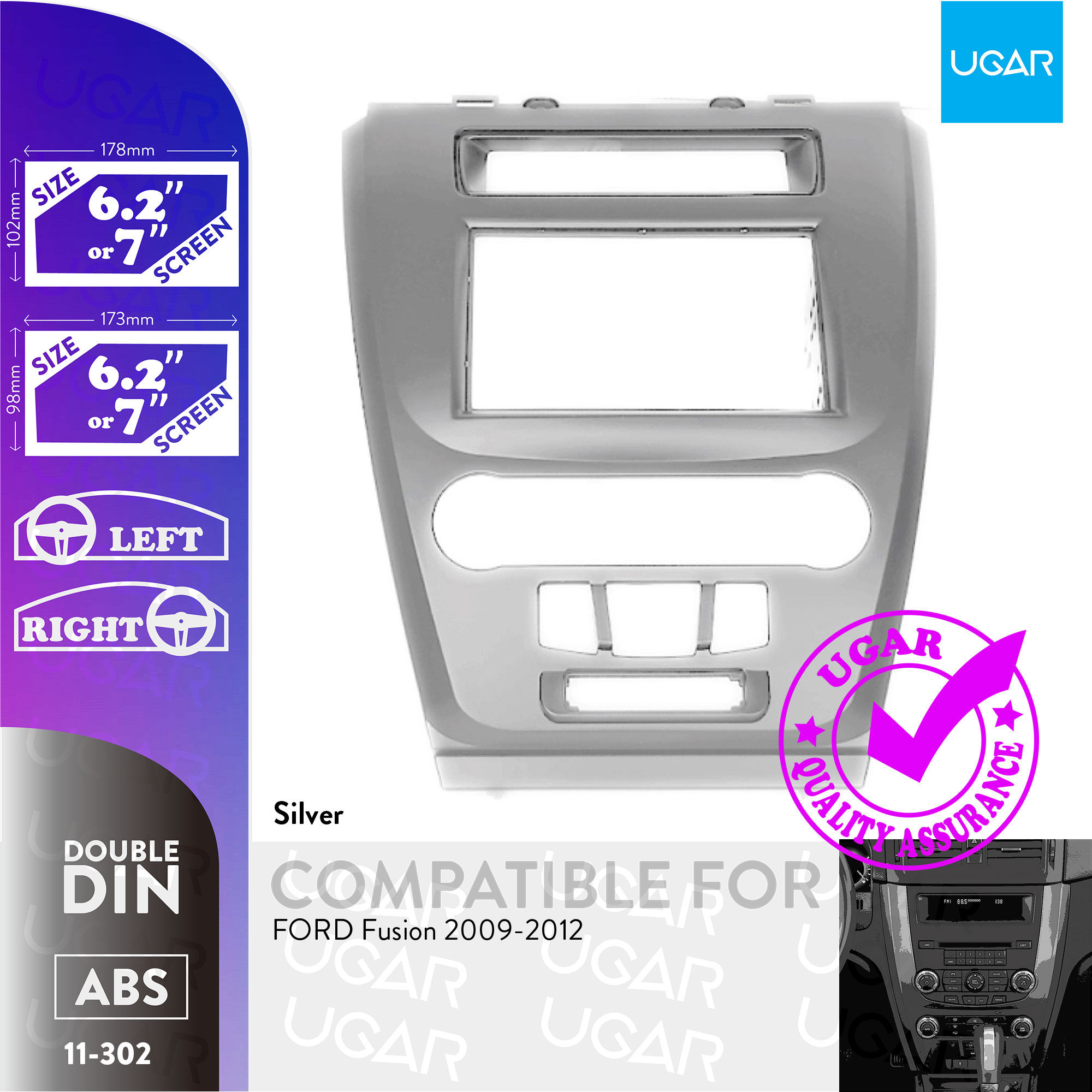 11-302 Compatible with Ford Fusion 2009-2012