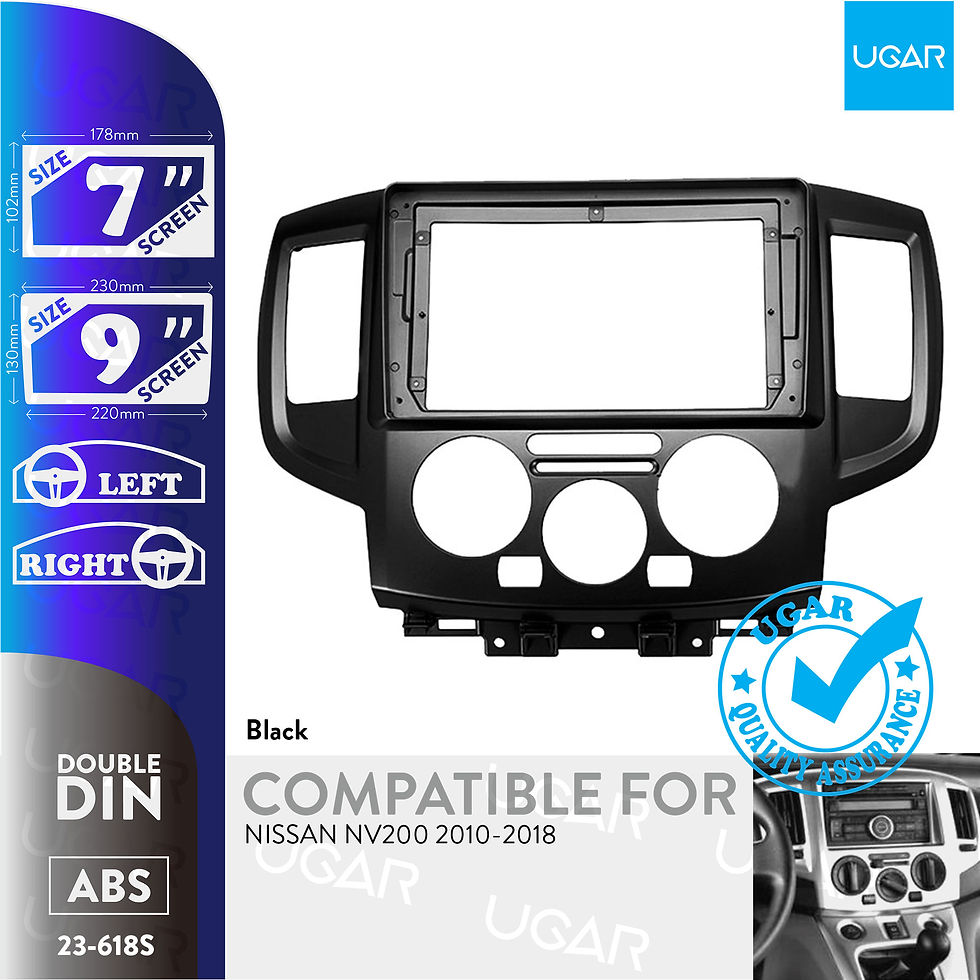 7"/9" Compatible for NISSAN NV200 2010-2018