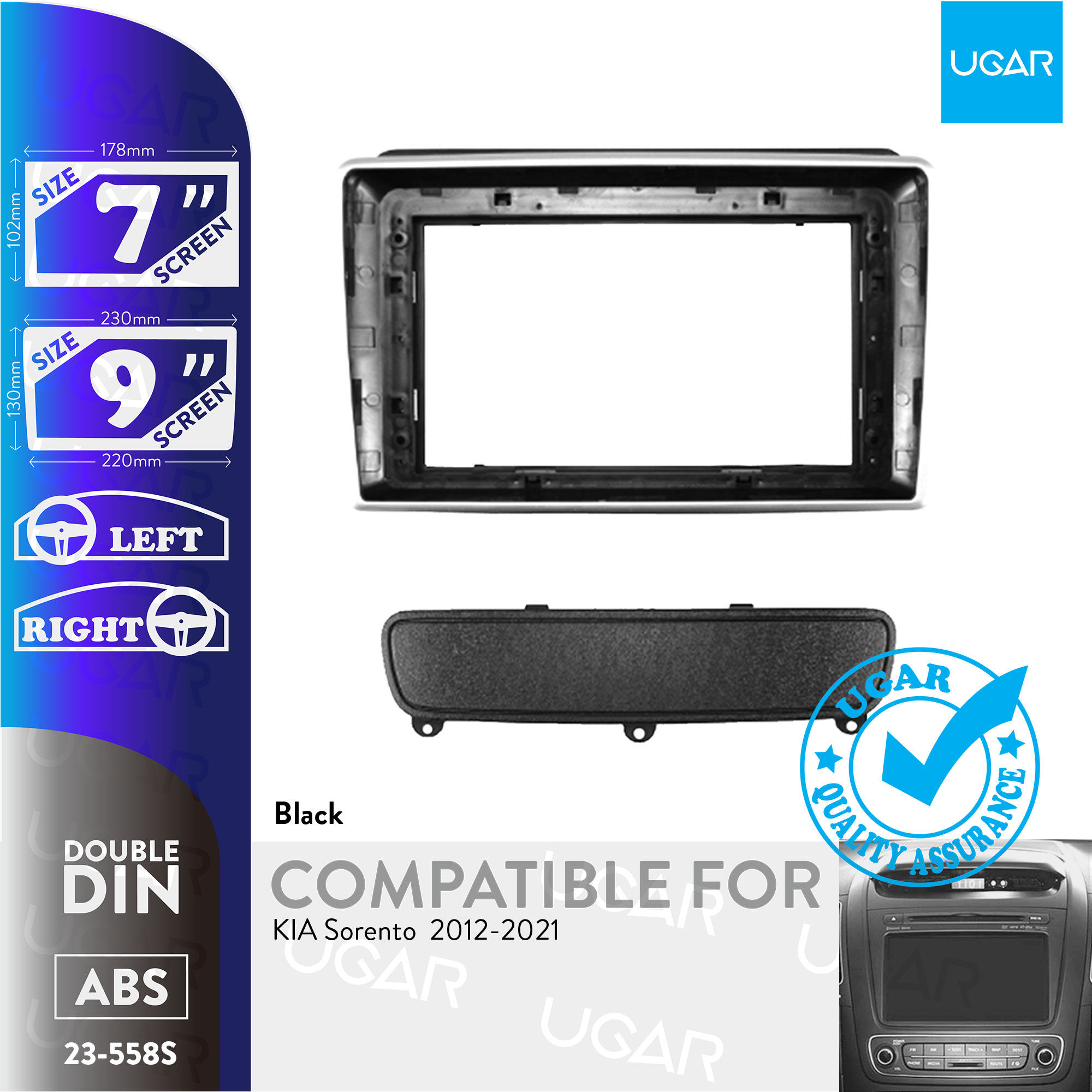 7"/9" Compatible for KIA Sorento 2012-2021