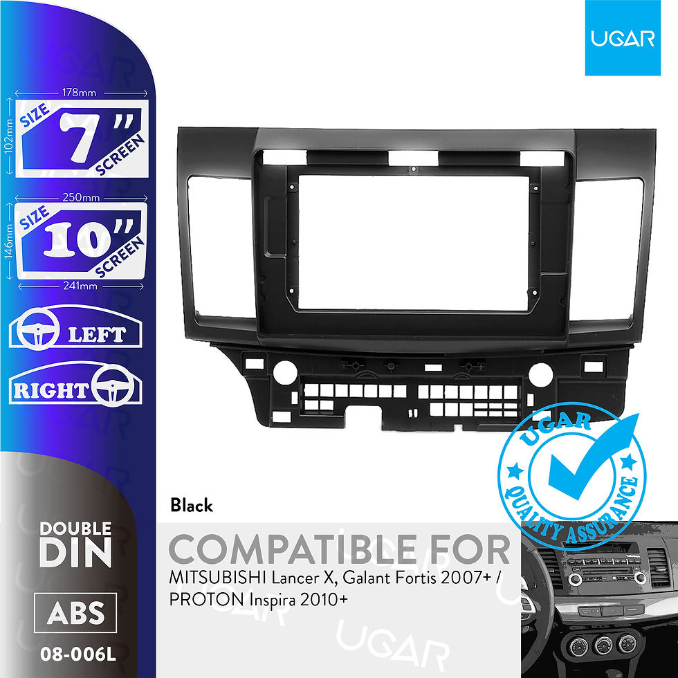 7"/10" Compatible for MITSUBISHI Lancer X, Galant Fortis 2007+ / PROTON Inspira