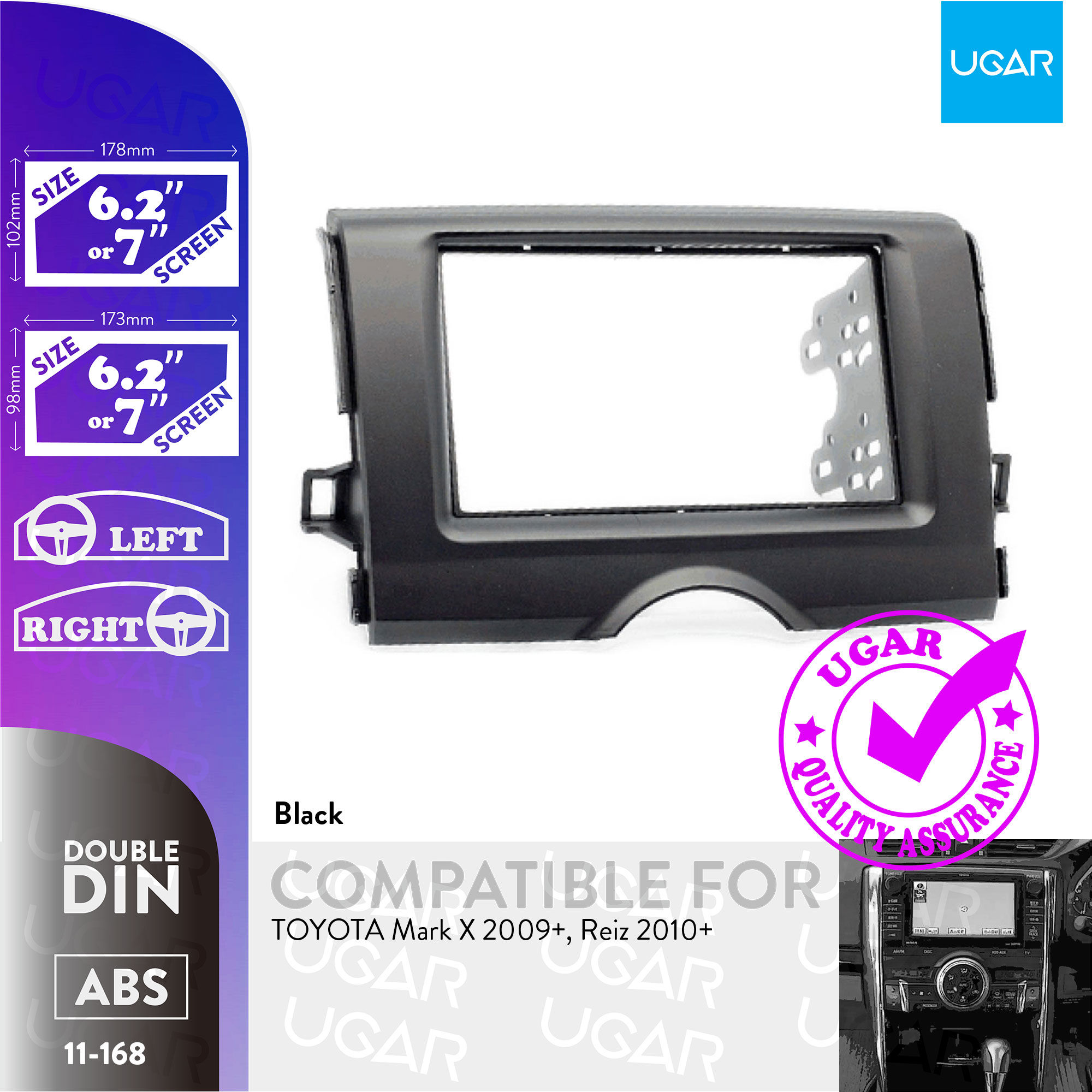 11-168 Compatible with TOYOTA Mark X 2009+, Reiz 2010+