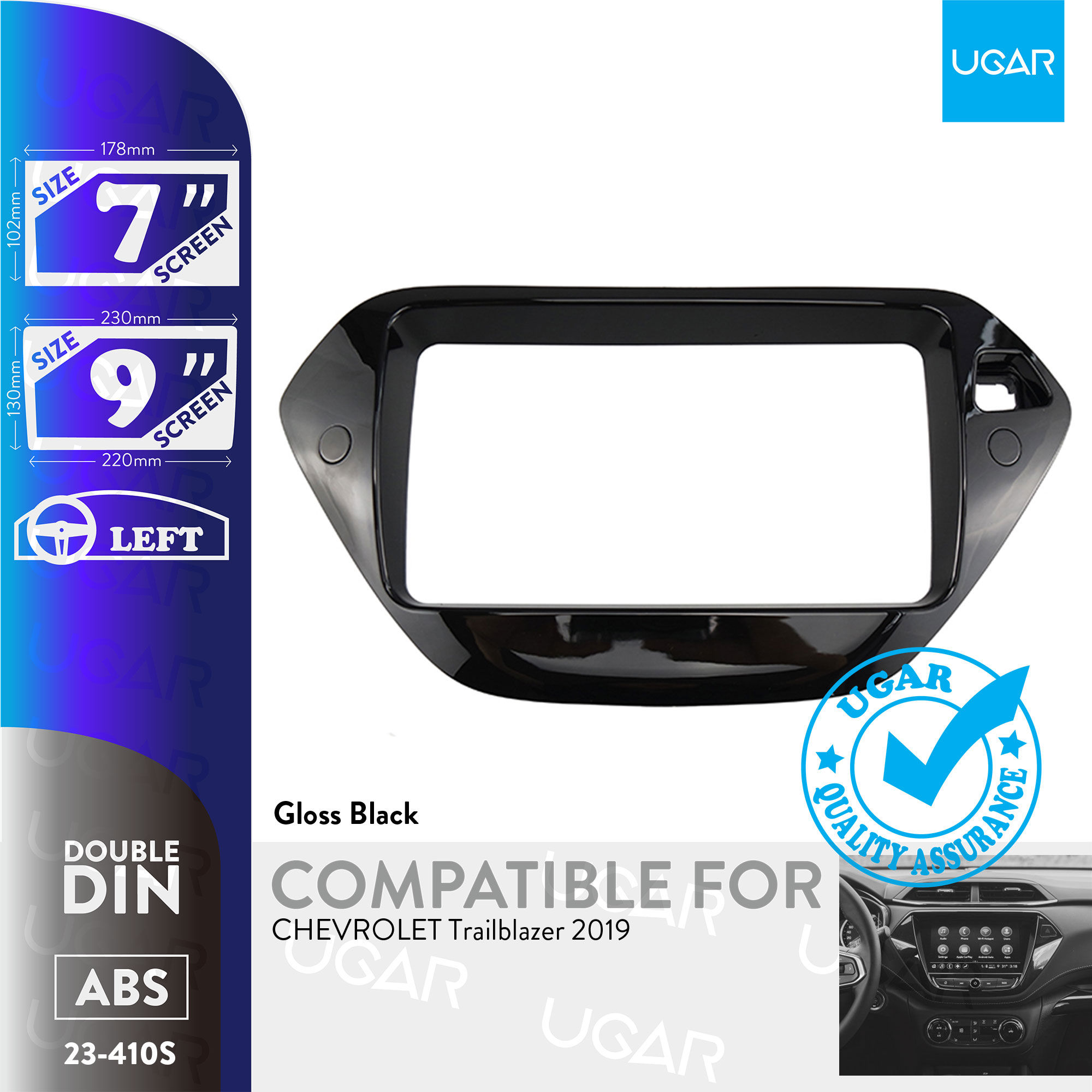 7"/9" Compatible for CHEVROLET Trailblazer 2019