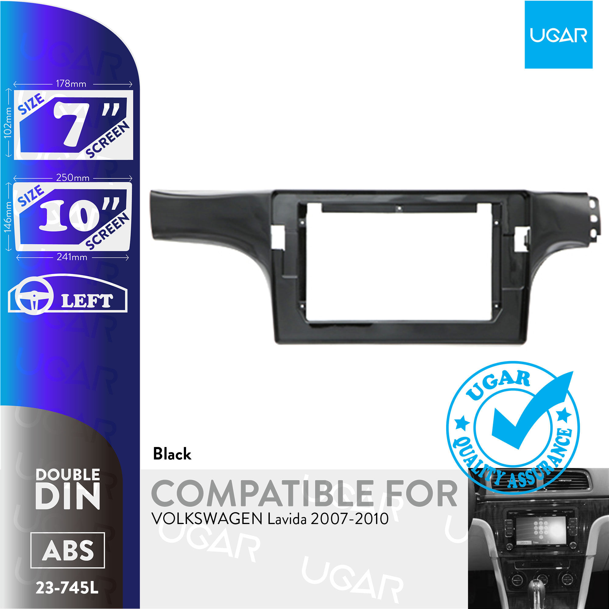 7"/10" Compatible for VOLKSWAGEN Lavida 2007-2010