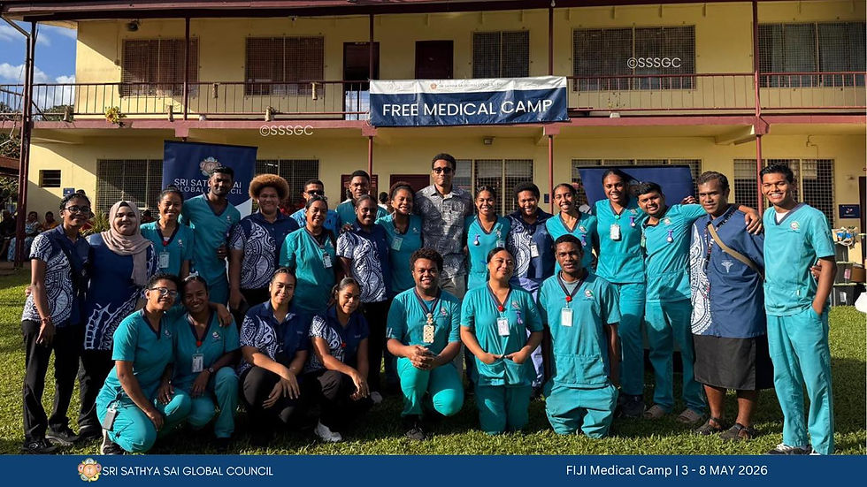 Fiji Medical Camp - Sri Sathya Sai Global Council