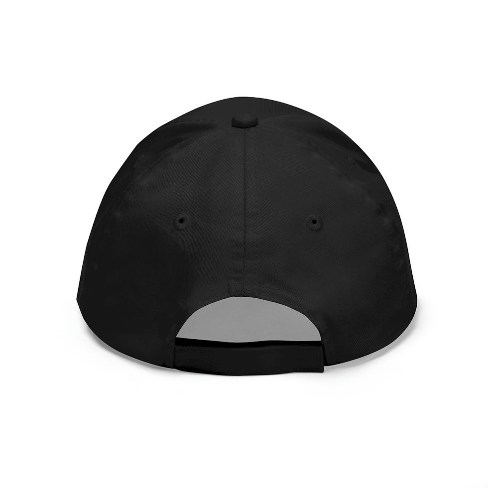 Thumbnail: BisonBiotech Black Logo Unisex Twill Hat