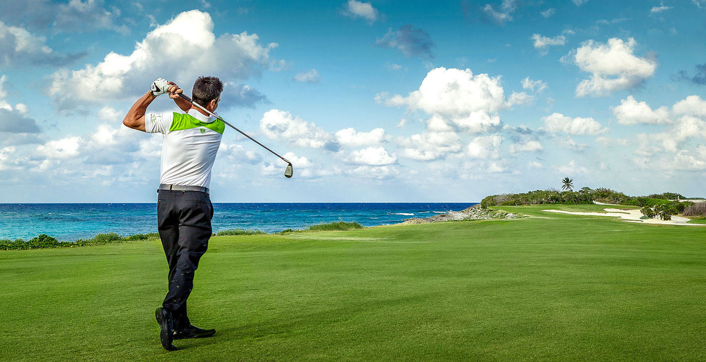 Golf experience during a luxury yacht charter holiday