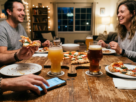 Pairing San Dimas Craft Beer with Pizza and Brwtxt