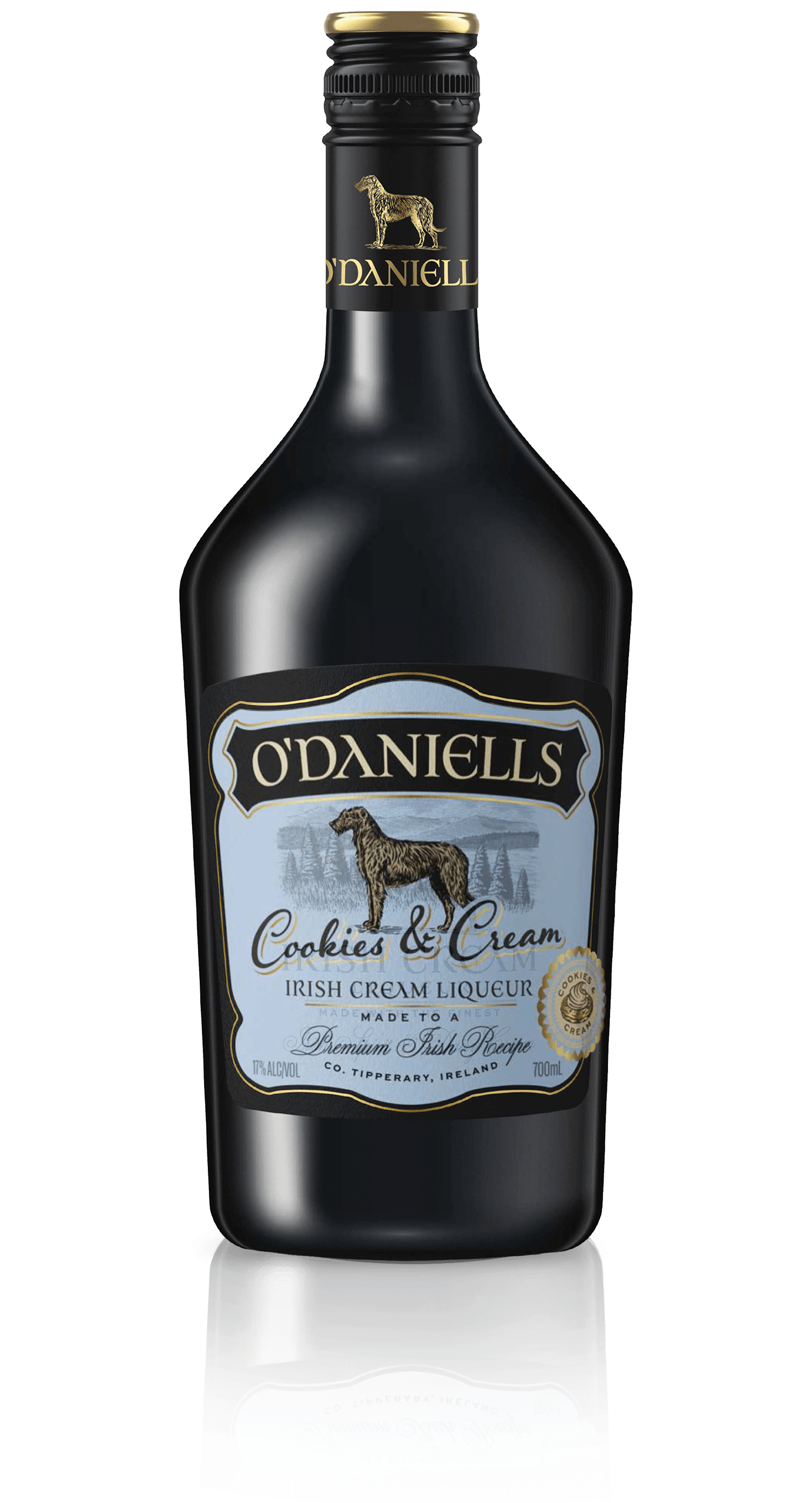 O'Daniells Irish Cream Liqueur - Cookies and Cream Bottle