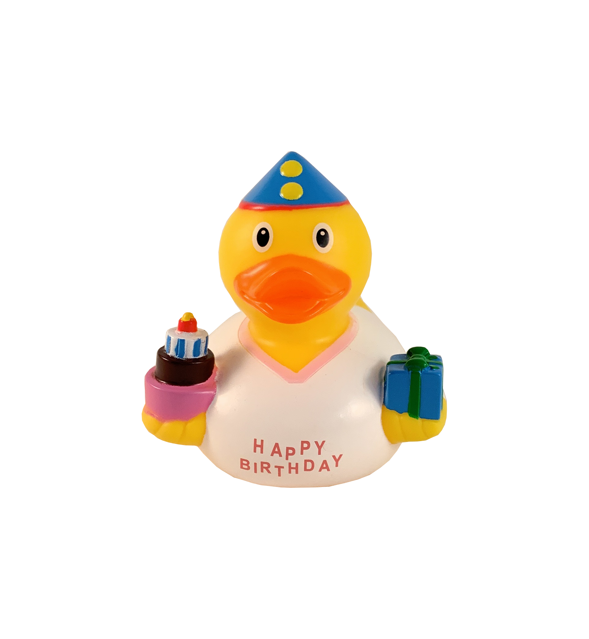 Happy Birthday White Rubber Duck