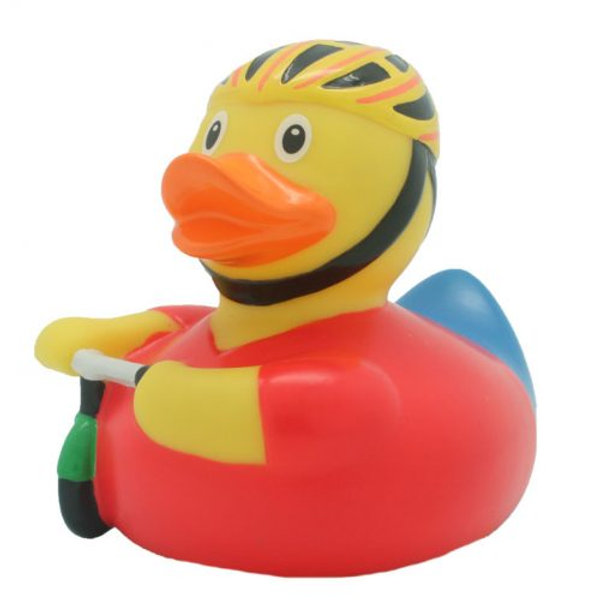 duck on bike toy