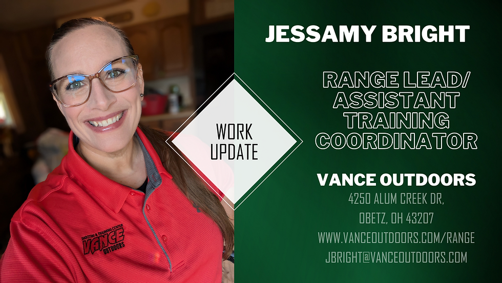 VANCE OUTDOORS work update