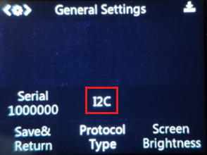 I2C Setting