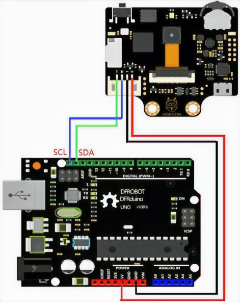 Connecting HuskyLens to Arduino