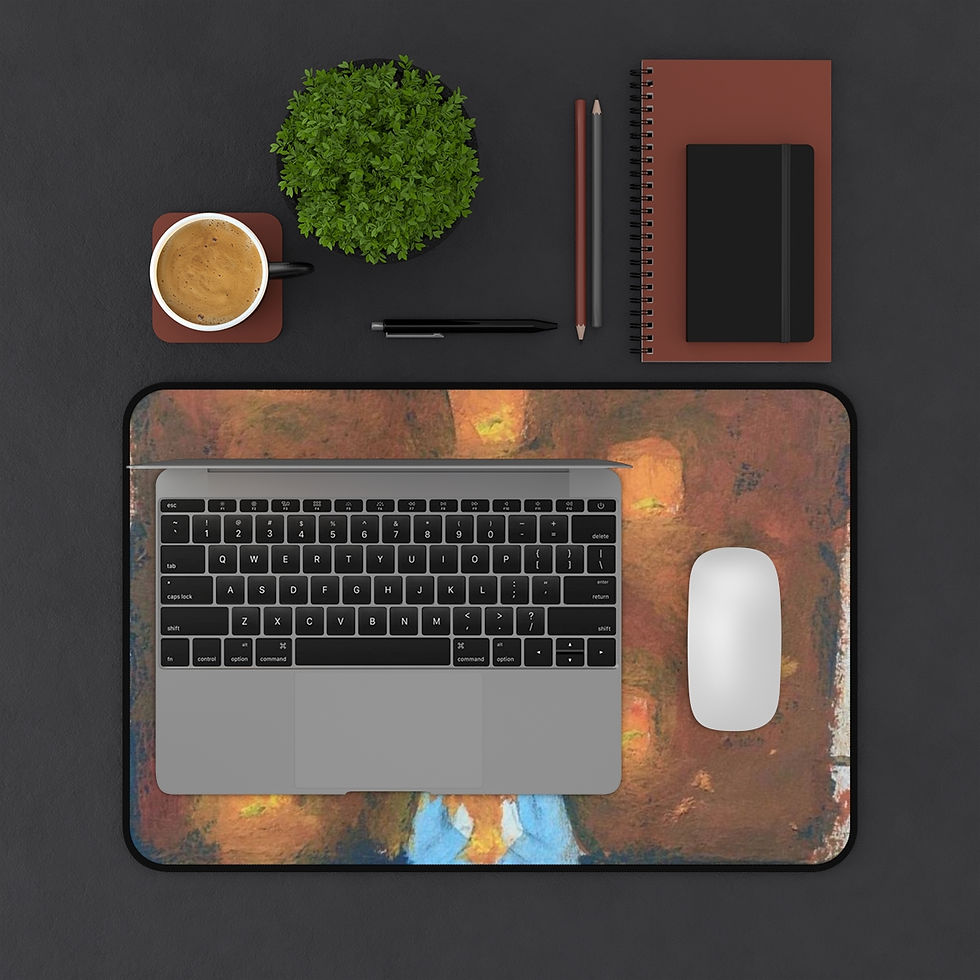 Thumbnail: "Unexpected Piece" Desk Mat