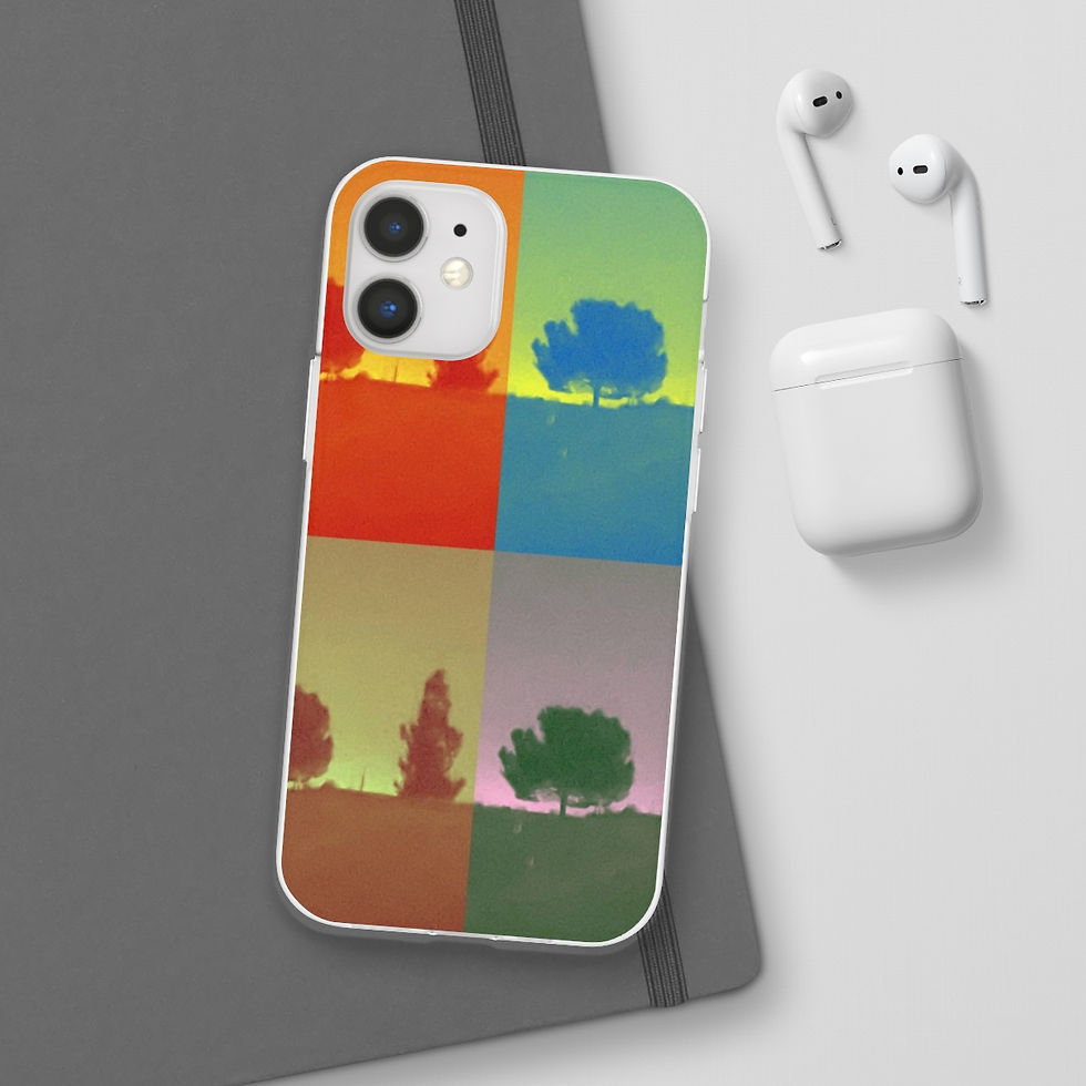 Thumbnail: "Colorful trees" Phone case