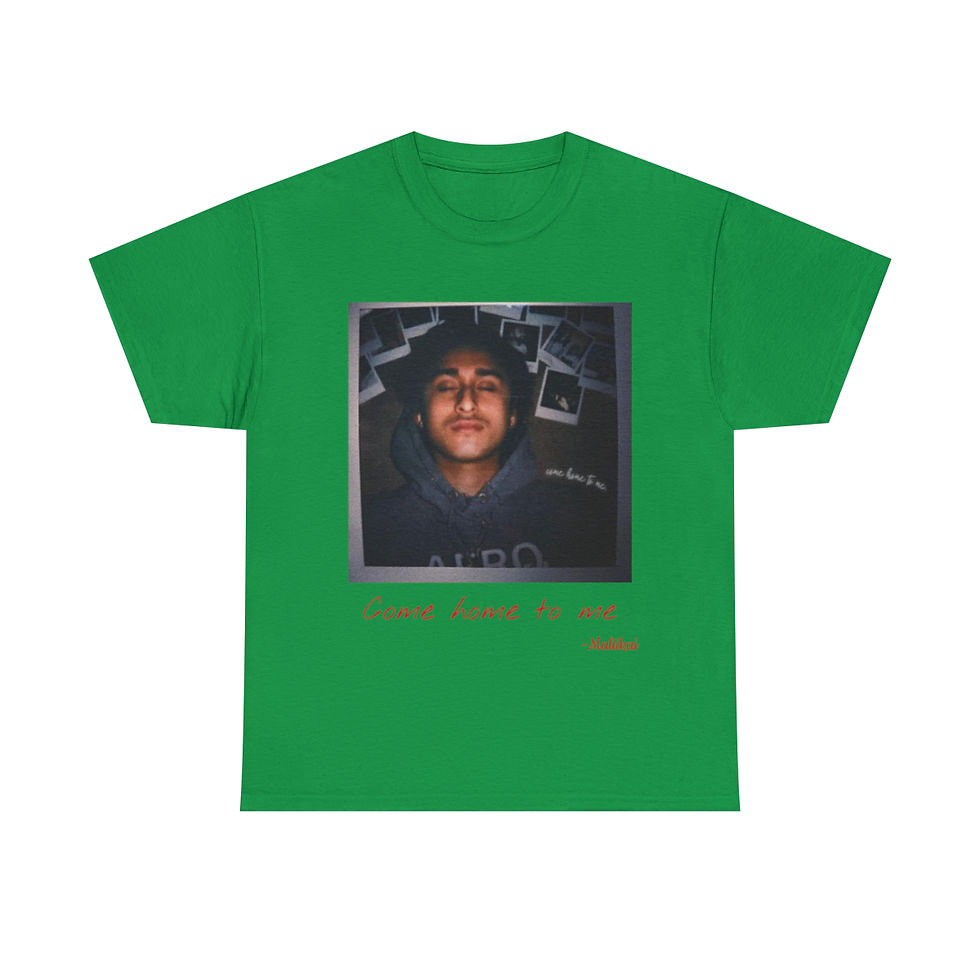 Thumbnail: "Come home to me" by Maliikai t-shirt