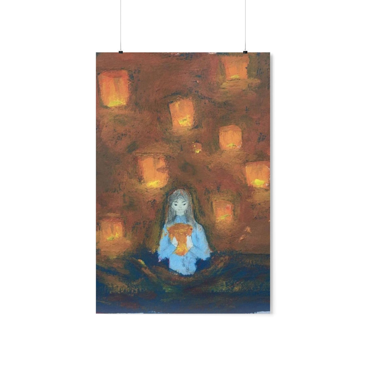 "Unexpected Piece" Vertical Matte Poster