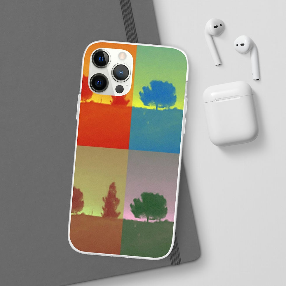Thumbnail: "Colorful trees" Phone case