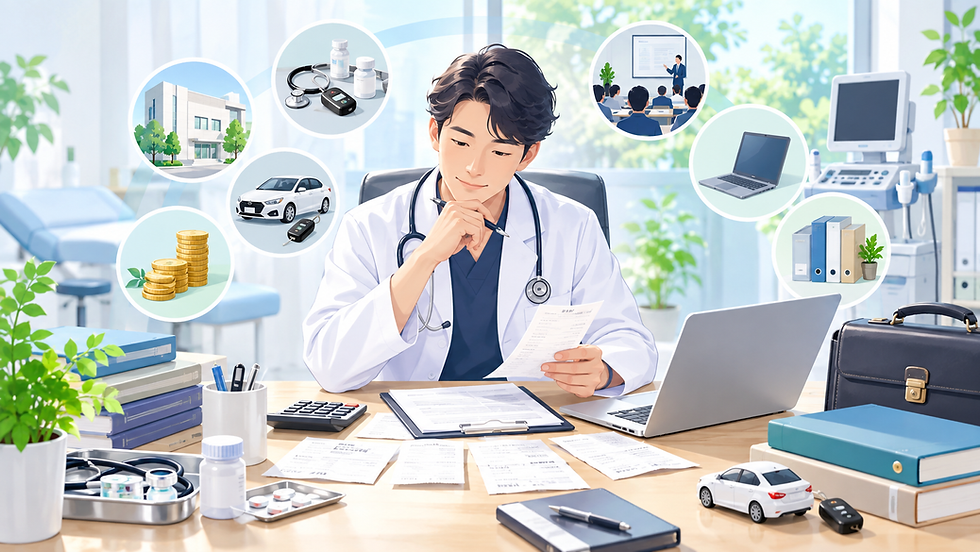 クリニックの経費|どこまで経費にできる?院長が迷いやすい支出を税理士が解説