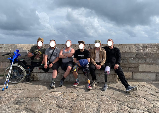 Soldats ukrainiens amputés et soignés dans la métropole de Montpellier
