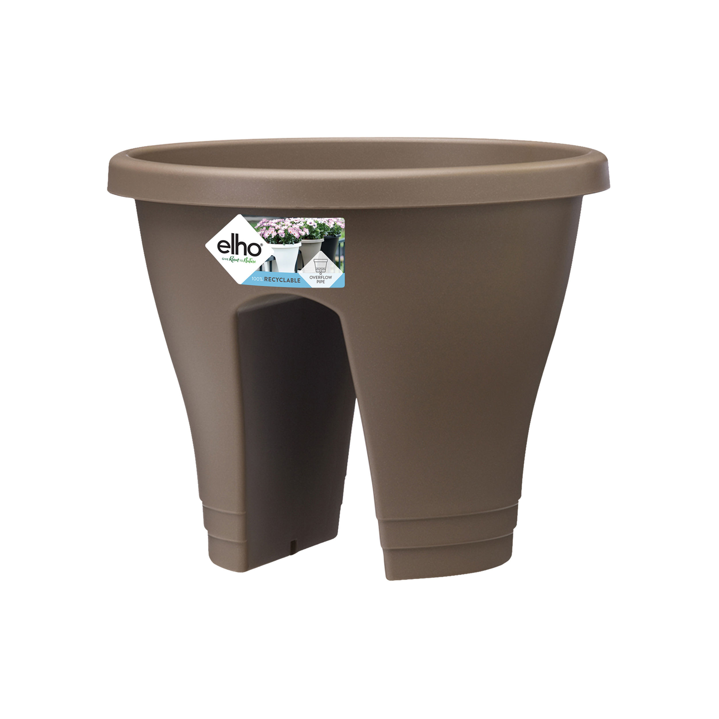 Maceta Elho Corsica para balcón.