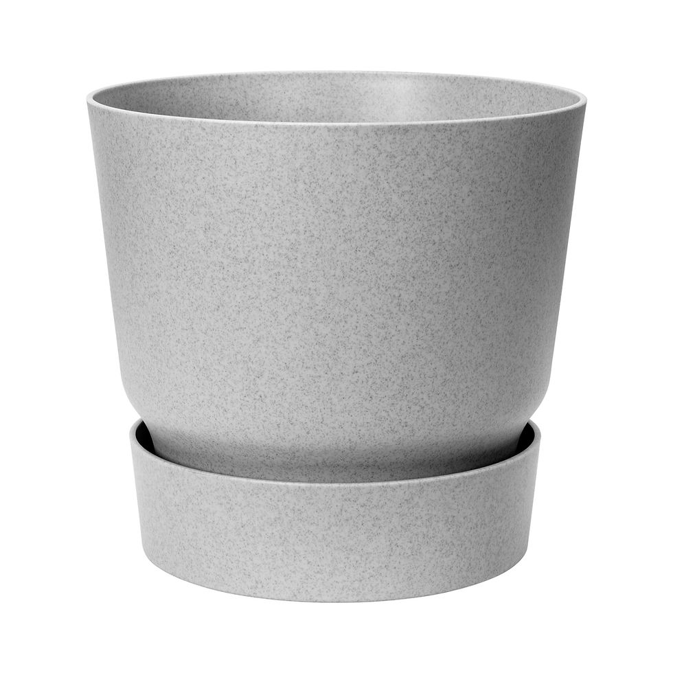 Miniatura: Maceta Elho Greenville 40cm diametro con plato