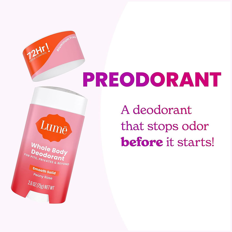 Thumbnail: Lume Whole Body Deodorant - Smooth Solid Stick - 72 Hour Odor Control - Aluminu
