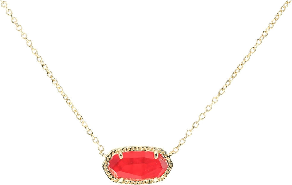 Thumbnail: Kendra Scott Elisa Pendant Necklace for Women, Fashion Jewelry, 14k Gold-Plated