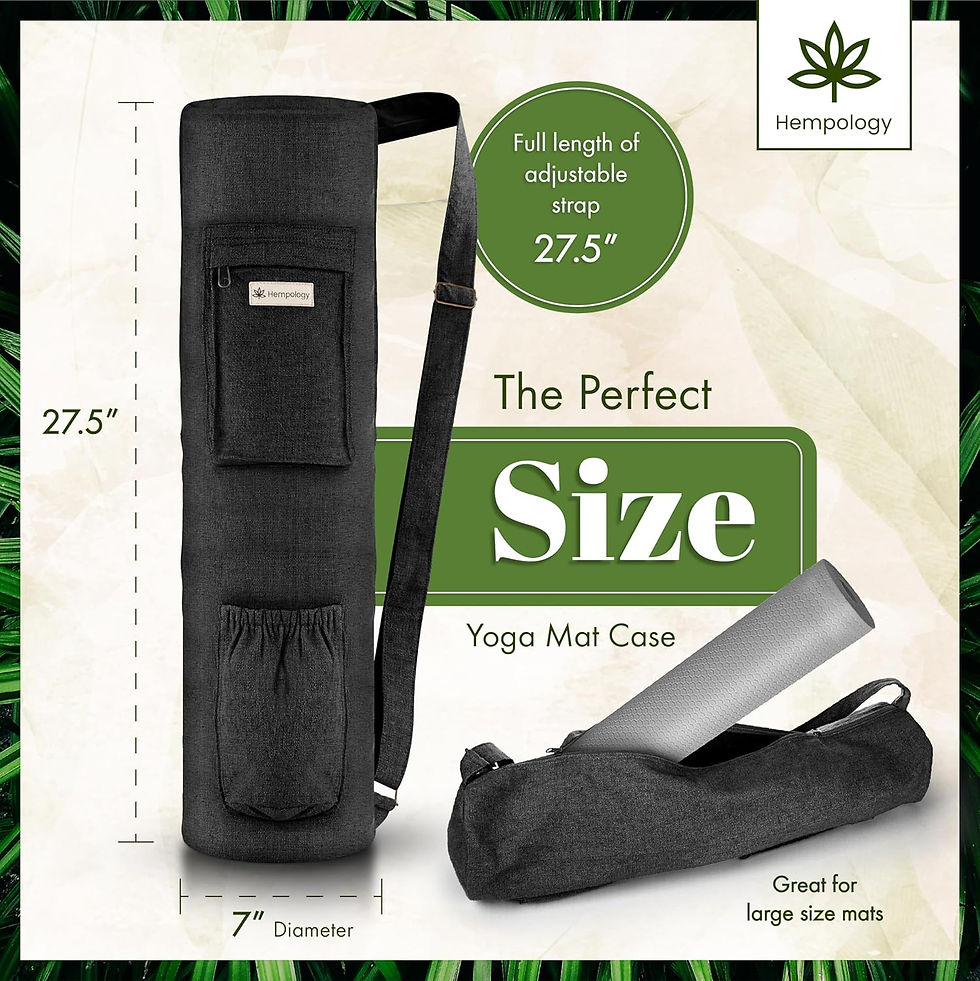 Thumbnail: Yoga Mat Bag - Yoga Mat Carrier with Adjustable Strap, Yoga Bag for Mat, Yoga M