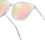 Thumbnail: Myiaur Polarized Sunglasses for Women, Square Mirrored Trendy Shades with UV Pr