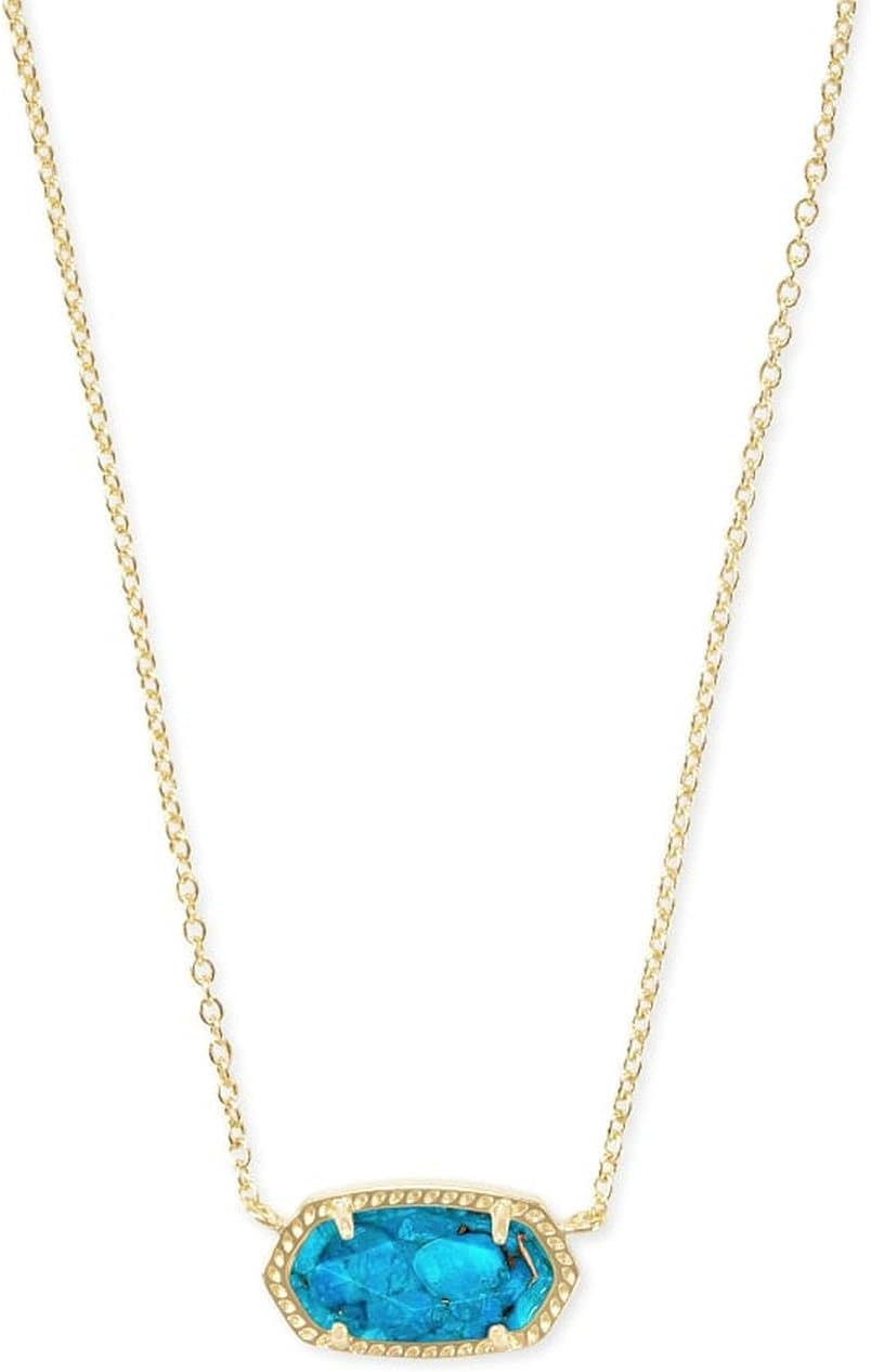 Thumbnail: Kendra Scott Elisa Pendant Necklace for Women, Fashion Jewelry, 14k Gold-Plated